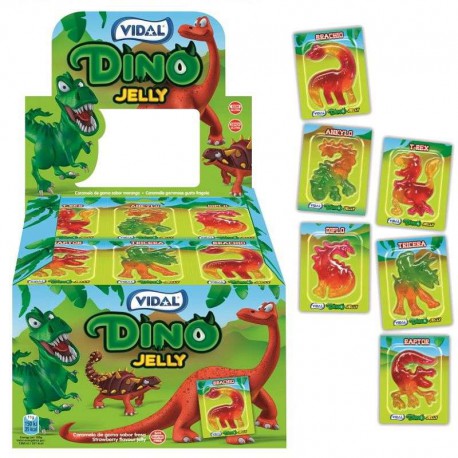Dino jelly Bestioles gélifiées - boîte de 66