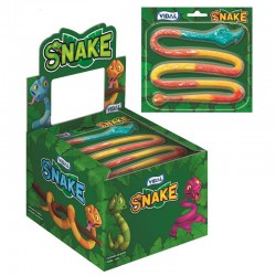 Snake jelly - serpents gélifiés Vidal - boîte de 11 en stock