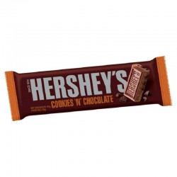 Cookies n Chocolate bar 40g Hersheys - boîte de 24 en stock