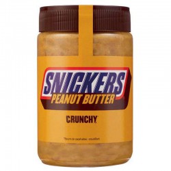 Pâtes à tartiner Snickers peanut butter 320g - les 6 pots