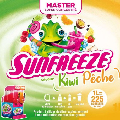 Concentré arôme KIWI PECHE 1L pour Granité / Granita