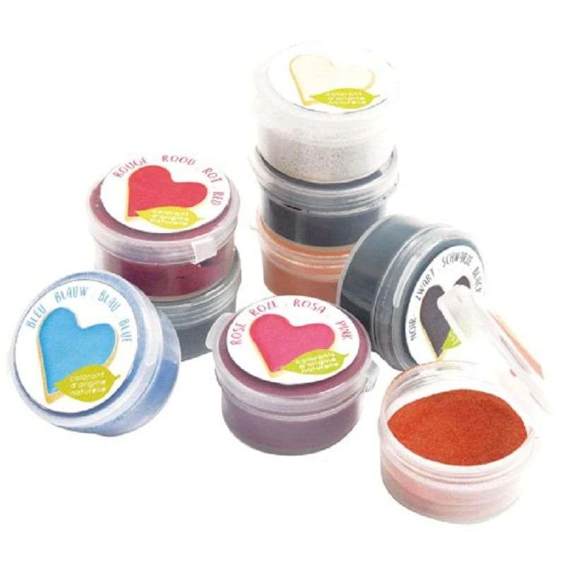 Colorants alimentaires en poudre Scrapcooking 9 coloris assortis