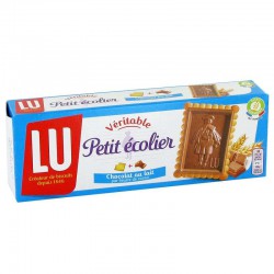 Petit Ecolier chocolat lait LU 150g - 14 paquets en stock