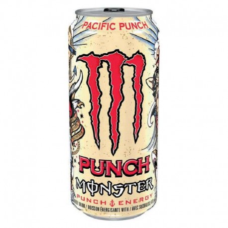 Monster Pacific punch 50cl - 12 canettes