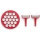 kit pour 19 petits fours Lékué ROUGE
