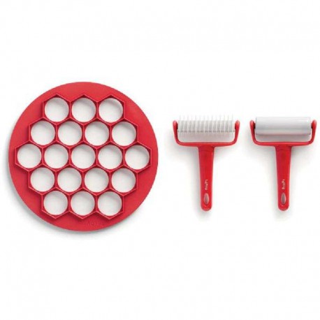 kit pour 19 petits fours Lékué ROUGE