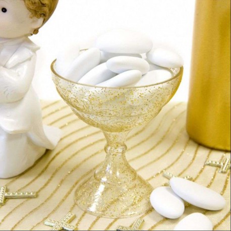 Calice pailleté OR - pièce