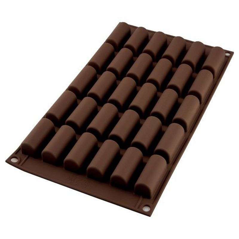 Moule silicone mini tablettes de chocolat - Silikomart