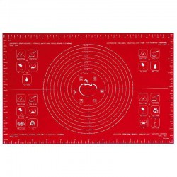 Grande feuille à pâtisserie 60 x 40cm Mastrad ROUGE