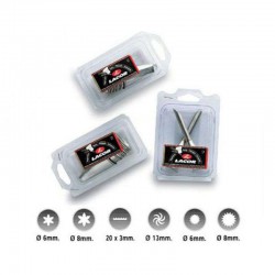 Douilles Lacor INOX - lot de 6 assorties
