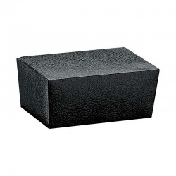 Ballotin effet cuir NOIR 115 x 75 x 50mm