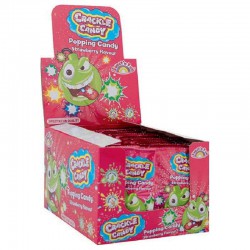 Crackle Candy fraise 8g - boite de 50 sachets