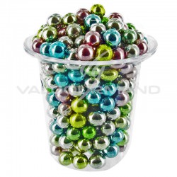 Perles multicolores sucrées - sachet de 250g en stock