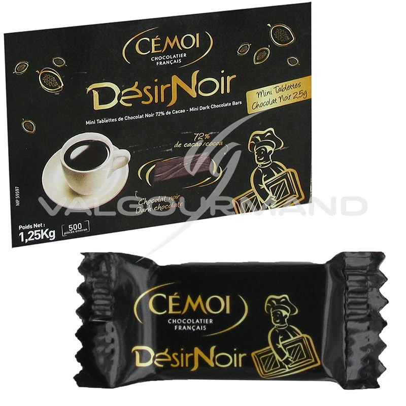 Chocolat Noir CEMOI - paquet de 27 napolitains