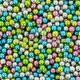 Perles multicolores sucrées - sachet de 250g