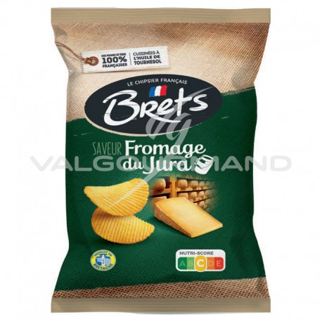 Chips Brets au fromage du Jura 125g - 10 paquets
