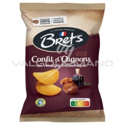 Chips Bret's Confits d'oignons vinaigre balsamique 125g - 10 paquets