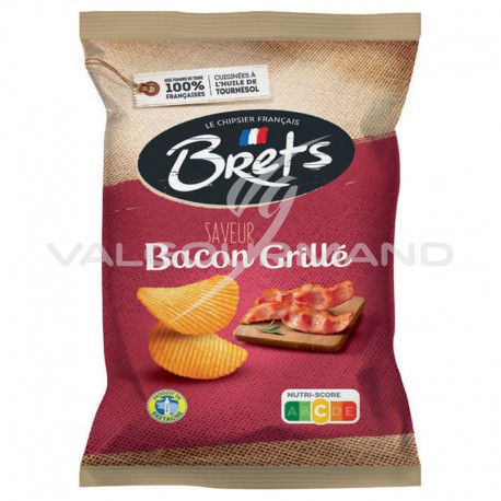 Chips Bret's bacon grille 125g - 10 paquets