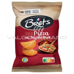 Chips Bret's Pizza au feu de bois 125g - 10 paquets