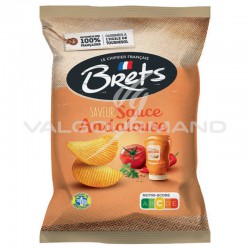 Chips Brets saveur andalouse 125g - 10 paquets