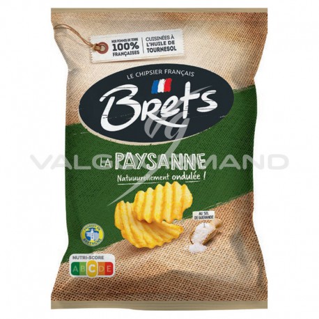 Chips Bret's Nature paysanne 125g - 10 paquets