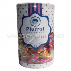 Sucettes plates aux fruits Pierrot Gourmand - Les 125 en stock
