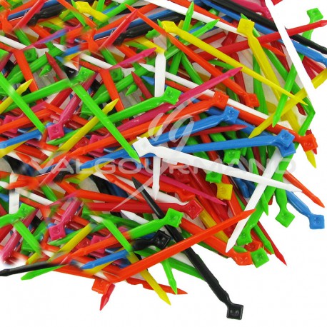 Pics en plastique GM (7,5cm) pour polyst. COULEUR -