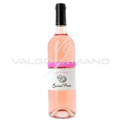 Vin de France Syrah rosé Spécial Pizza 75cl - 6 bouteilles (soit 5.14€ la bouteille !)
