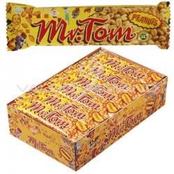 Mr. Tom - barres aux cacahuètes - boîte de 36 en stock