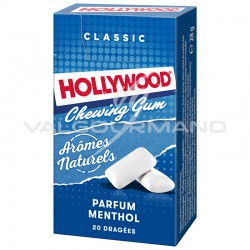 Hollywood dragées menthol - 20 étuis en stock