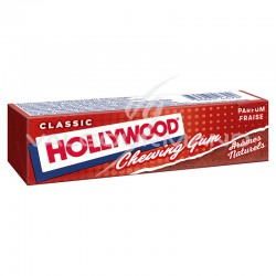 Hollywood tablettes fraise - 20 paquets en stock