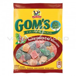 Gom's saveurs 140g - 12 sachets en stock