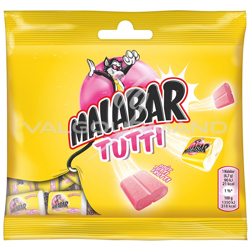 Malabar Chewing-Gum - Lot de 10