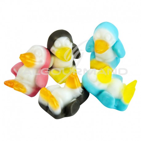 Pingouins assortis couleur - 1kg