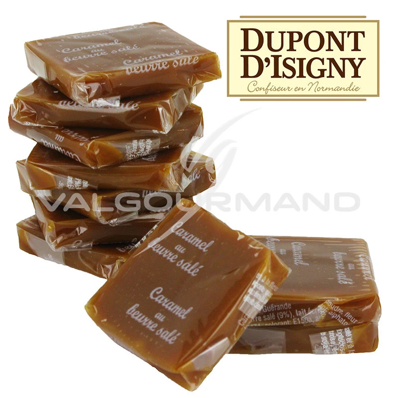 Caramels au beurre salé et au sel de Guérande - 1kg