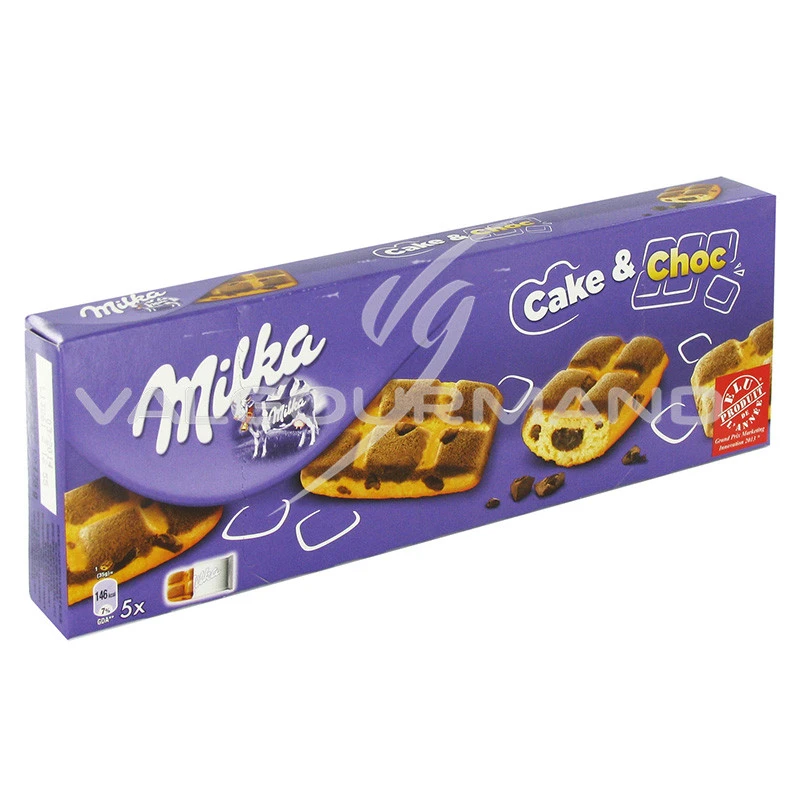 Gâteaux moelleux Choc & Choc Milka - 175G