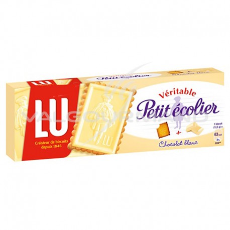 Petit Ecolier Chocolat Blanc Lu 150g 14paquets Petit Ecolier Chocolat Blanc Lu 150g 14paquets