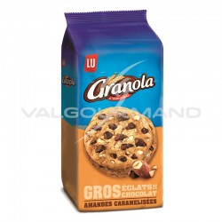 Cookies extra amandes caramélisées Granola 184g - 10 paquets en stock