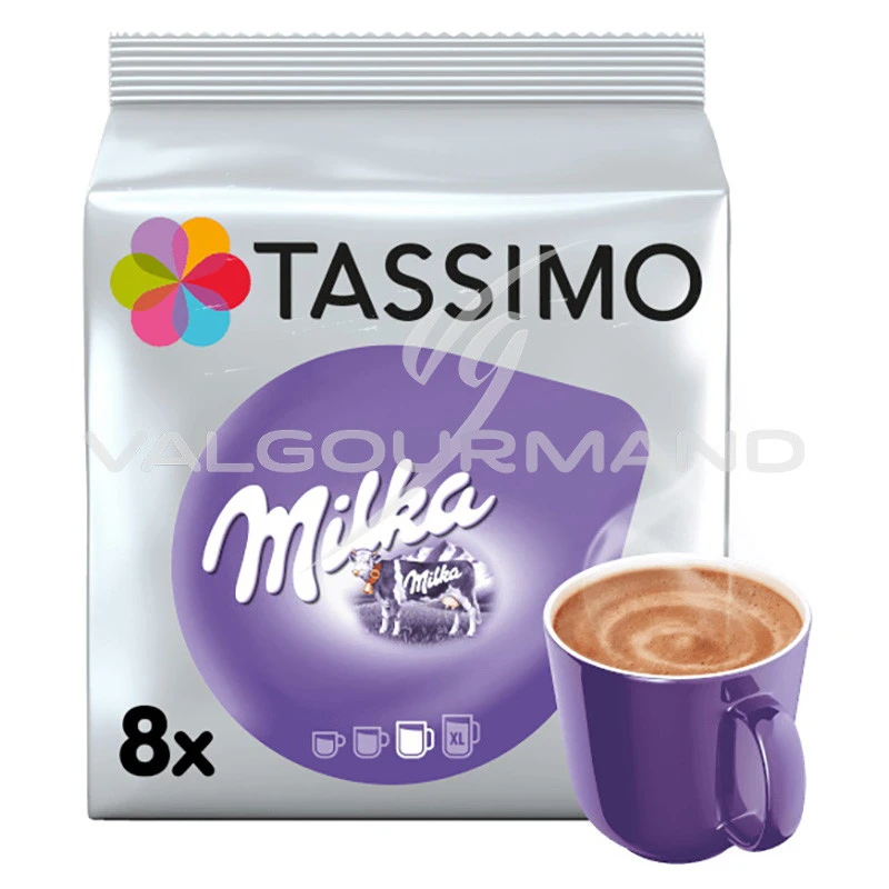 Senseo Chocolat au Lait Milka 8 Dosettes (lot de 5) 