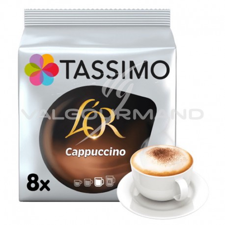 Tassimo L'Or Cappuccino 267g (8 dosettes + 8) - les 5 paquets