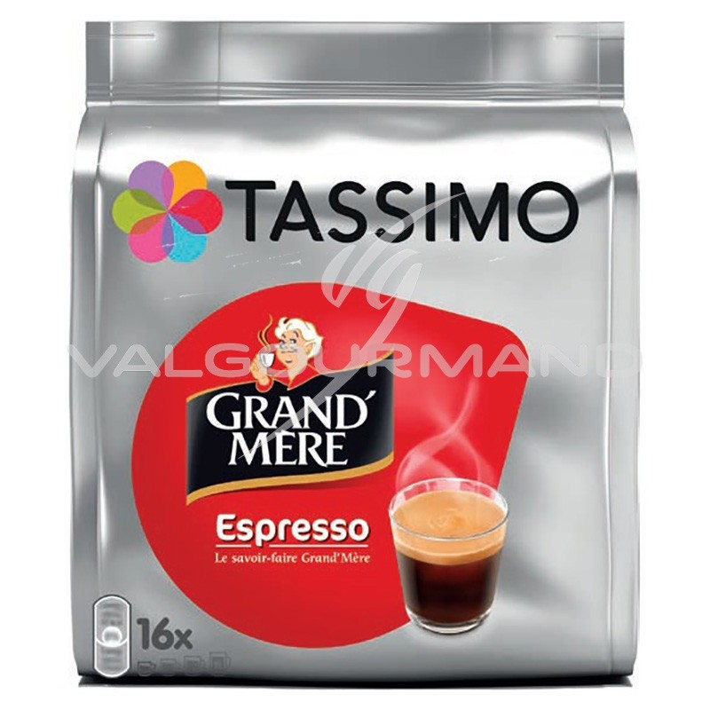 TASSIMO Dosettes de café L'Or XL classique 16 dosettes 136g pas cher 