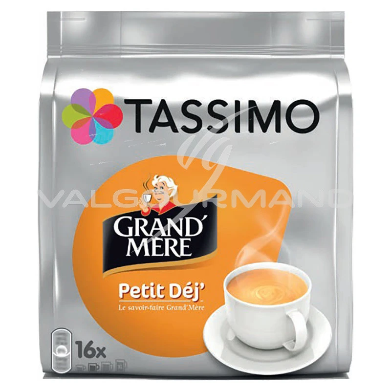 16 T-Discs Café Long Doux L'Or compatibles Tassimo