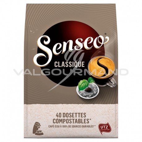 Senseo classique 277g (40 dosettes) - les 10 paquets