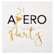 Serviettes APERO Party - 20 pièces