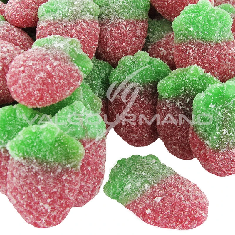 Bonbons fraise sauvage acide vrac - Jake