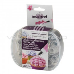 Douilles Mastrad INOX - coffret de 26 assorties