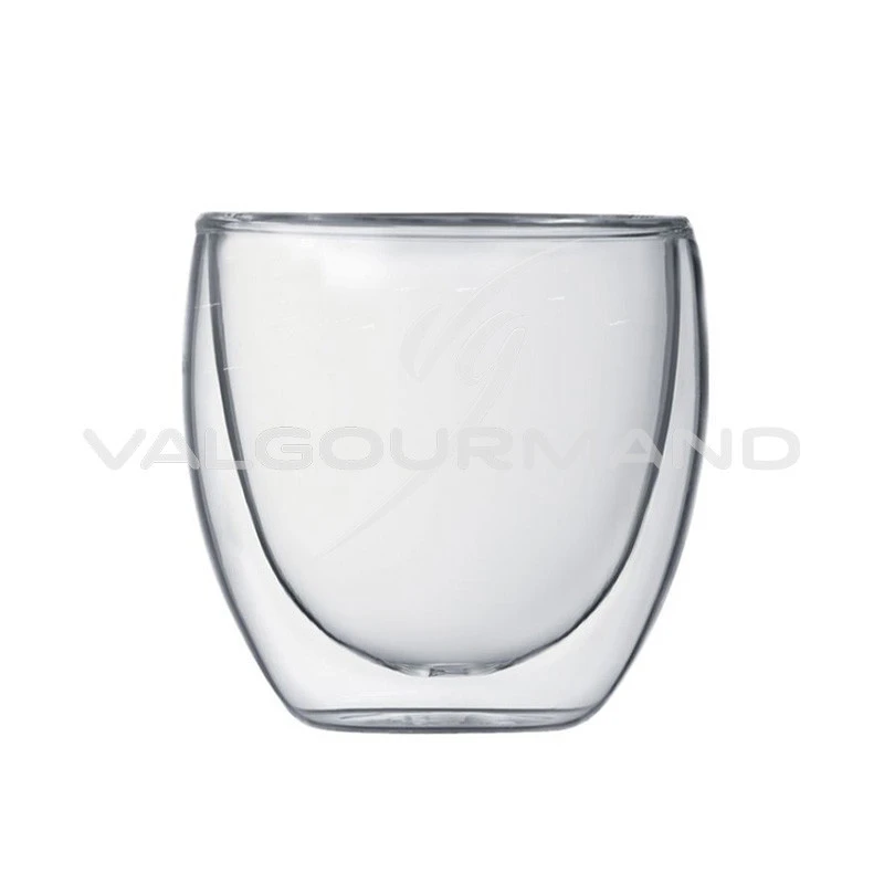 Verres double paroi 8cl en location