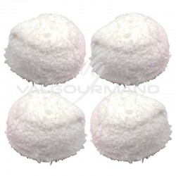Boules coco guimauve blanches - 750g