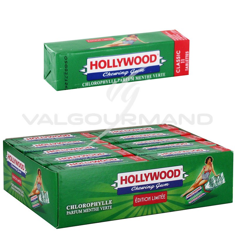 Hollywood Chewing-gum chlorophylle 