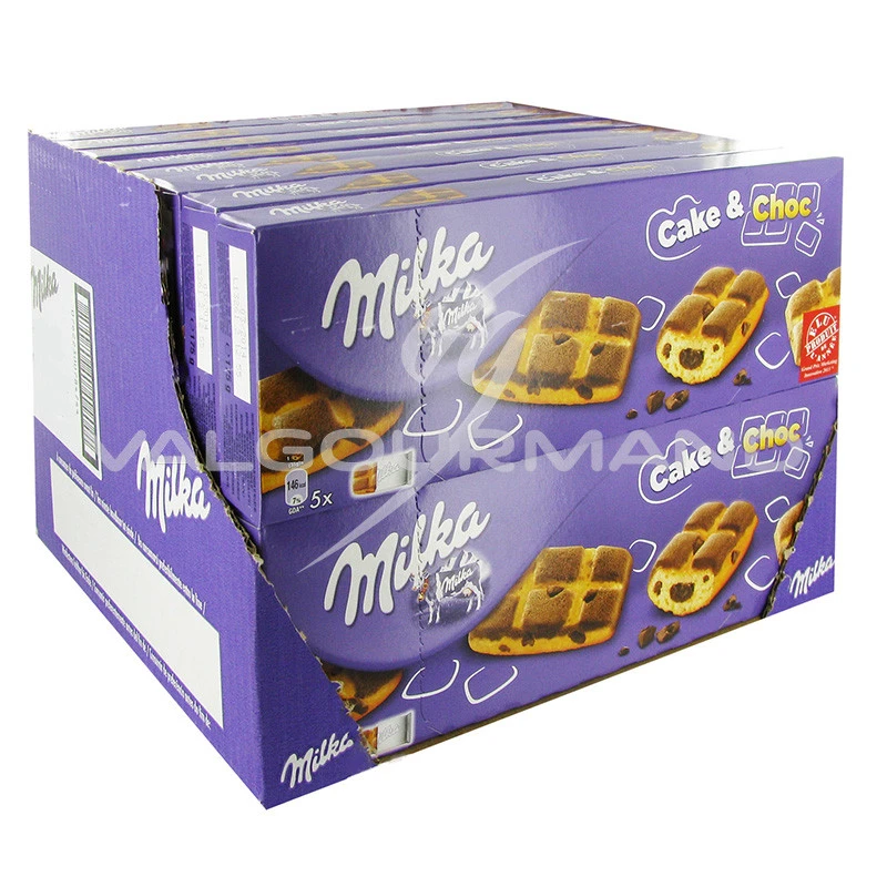 Gâteaux fourrés au chocolat Choc & Choc MILKA : Le paquet de 7 sachets -  175 g à Prix Carrefour